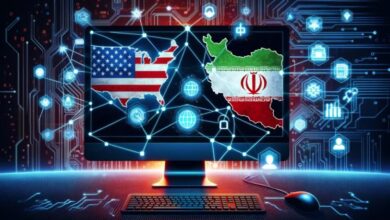 america ,iran dijital war