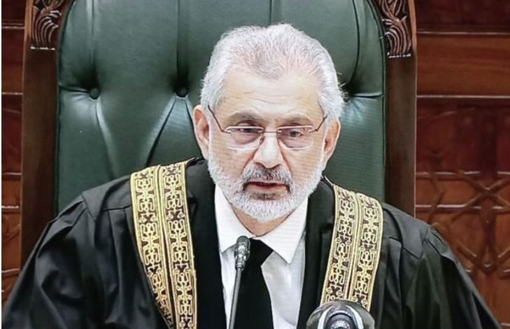 chief justice qazi faiz esa