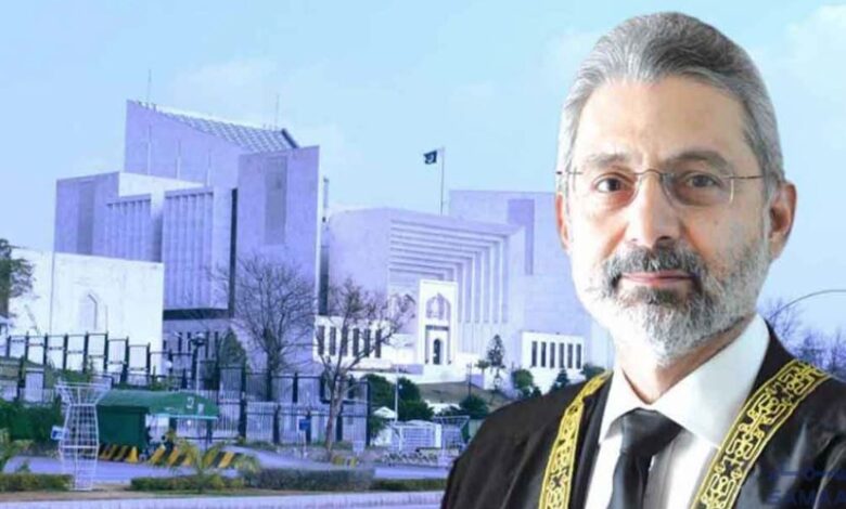 chief justice qazi faiz esa , supreme court