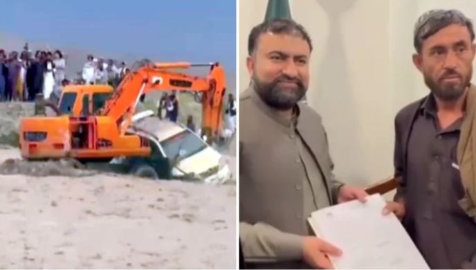 cm balochistan meeting with a driver