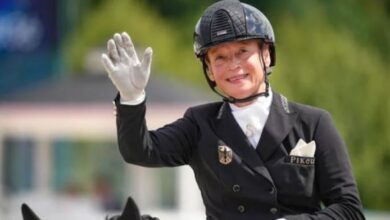 german horse raider in para olympics
