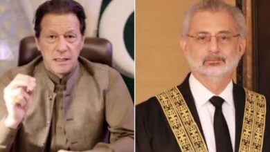 imran khan and qazi faiz esa