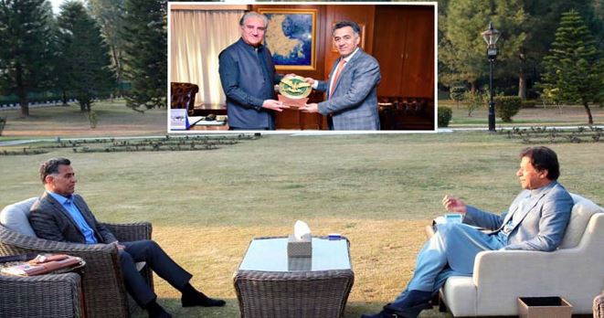 imran khan shah mahmood qureshi and faiz hameed