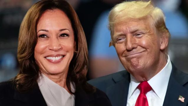 kamala harris,donold trump