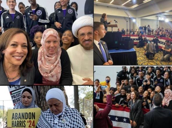kamla harris with american muslims