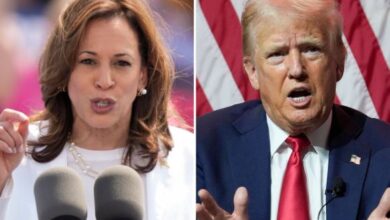 kamla harris,donalod trump