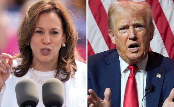 kamla harris,donalod trump
