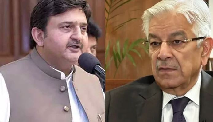 khawaja asif and malik ahmad khan