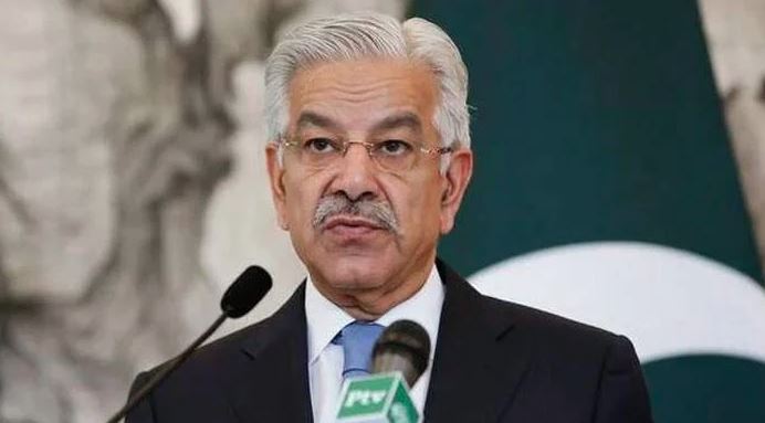 khawaja asif talk about 9may cases