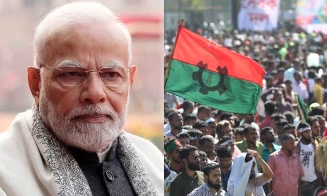 nationalist party give warring to modi