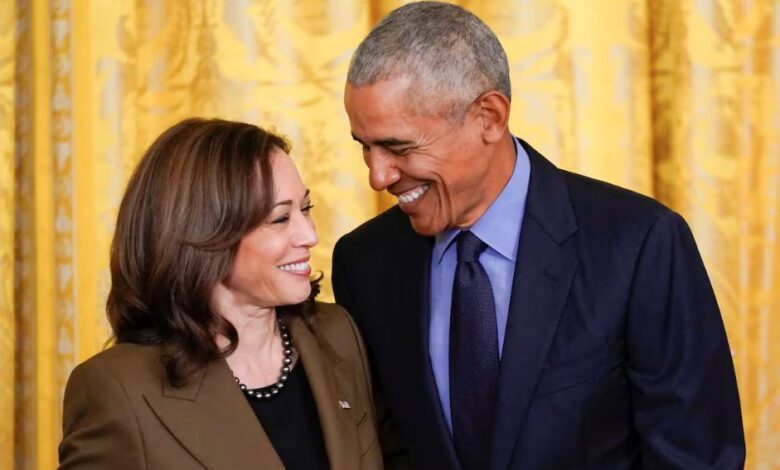 obama and kamala harris