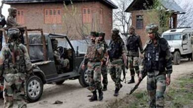 occupied kashmir search operation by indian army