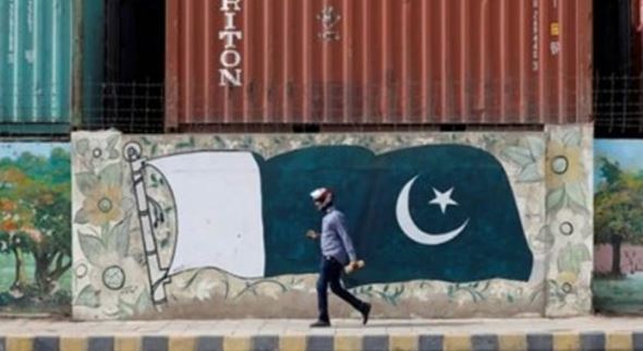 pakistan flag in dehli