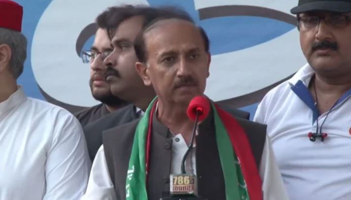 pti reached in jamat_e_islami protest