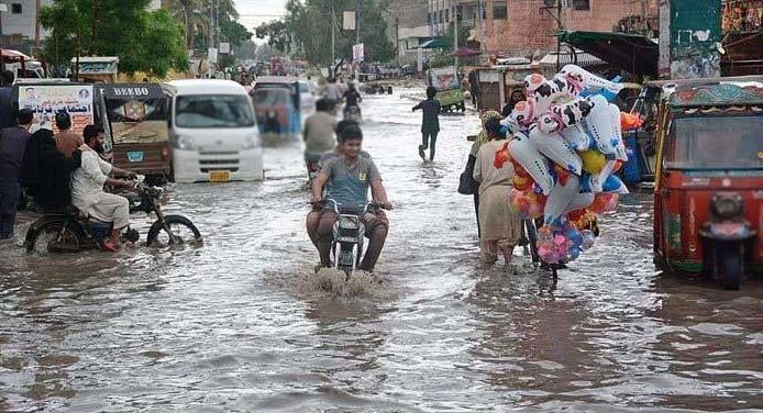 rain in pakistan