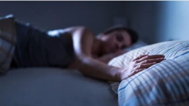sleeping