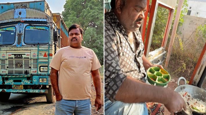 truck driver and youtube