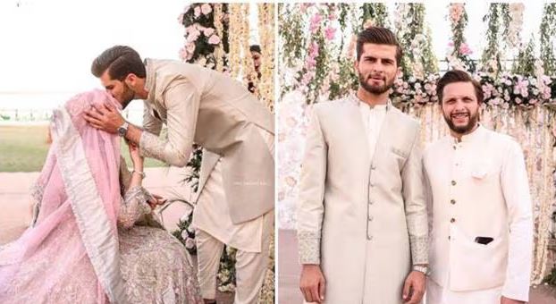 xricketer shahid afridi,shaheen afridi