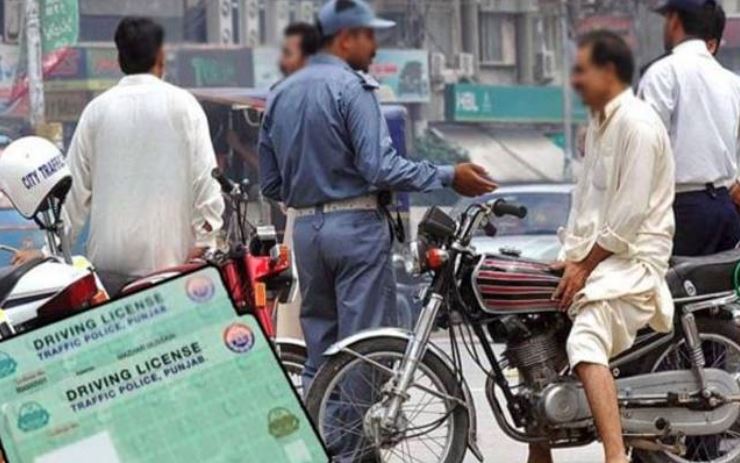 The crackdown against motor cyclist