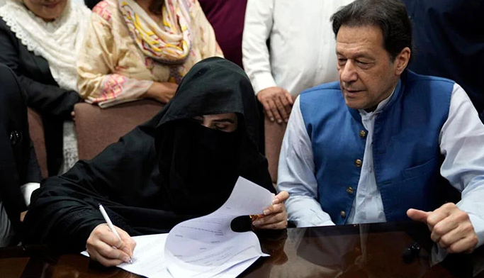 bushra bibi,imran khan