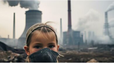 children death in pollution