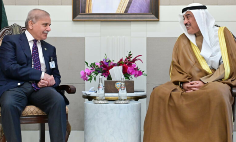 crown prince of kayat,pm shebaz sharief