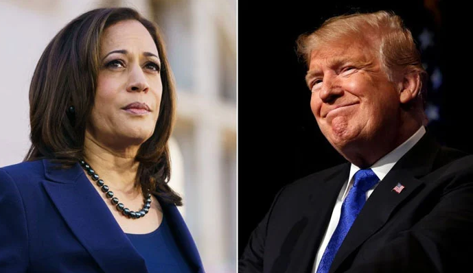 donalod trump,kamla harris