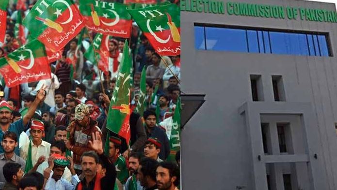 election commission and pti