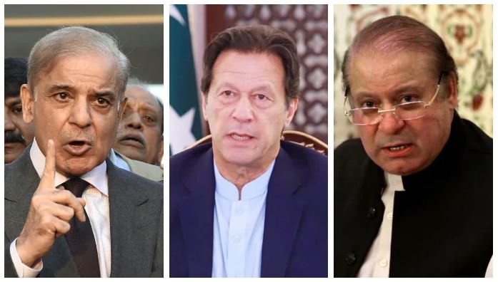 imran khan nawaz sharif and shahbaz sharif