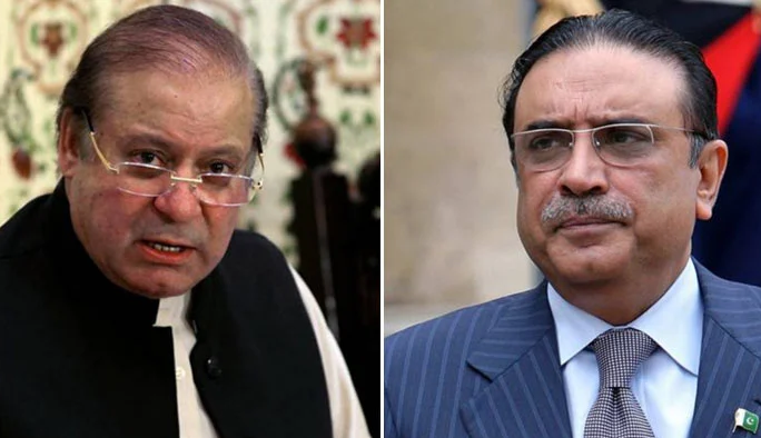 nawaz sharief,asif ali zardari