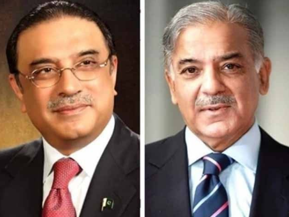 president asif ali zardari,pm shebaz sharief