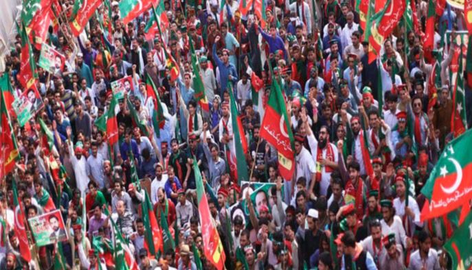 pti power show in lahore