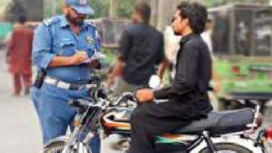 traffic challan in lahore
