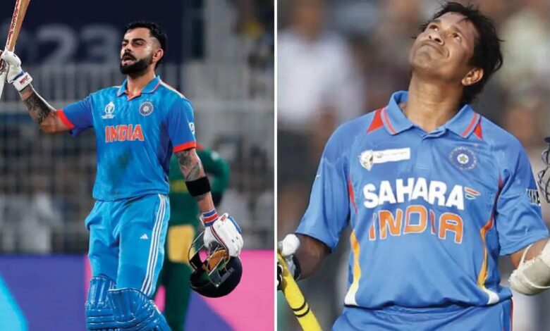 virat kohli and tendulkar