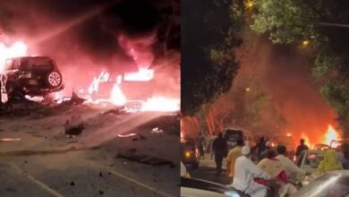 Blast near Jinnah International Airport