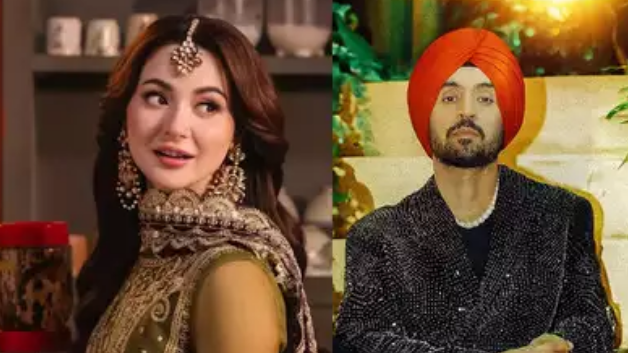 actress hania amir,singer diljeet dosanjh