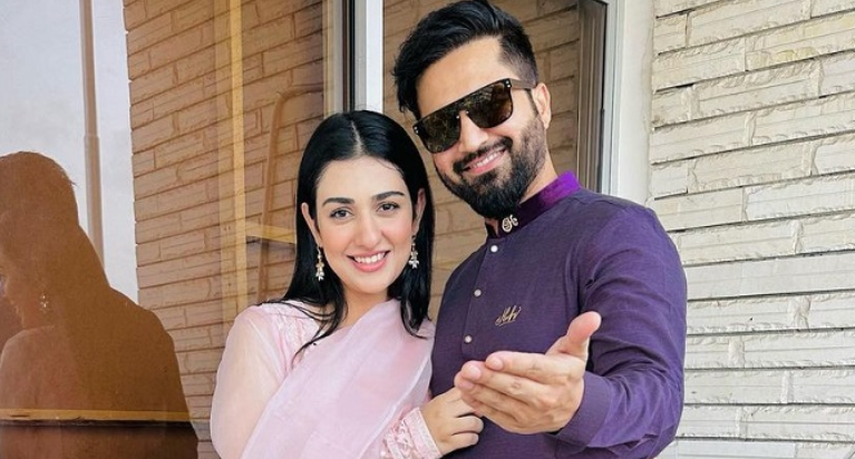 actress sarah khan,falak shabir