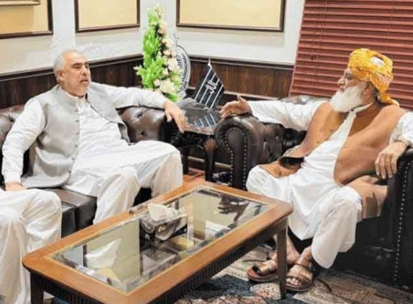 asad qisar,maulana fazal ur rehman