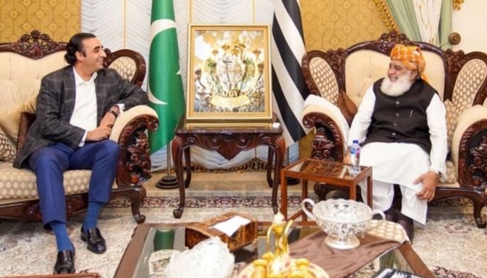 bilwal meeting with fazal ur rehman