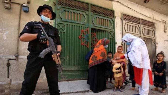 firing on polio team