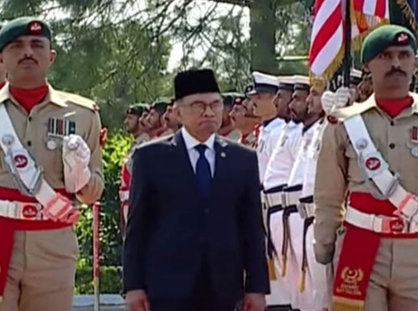 gaurad of honor to pm malasia