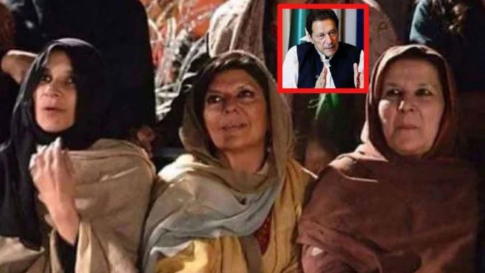 imran khan meeting with her sister