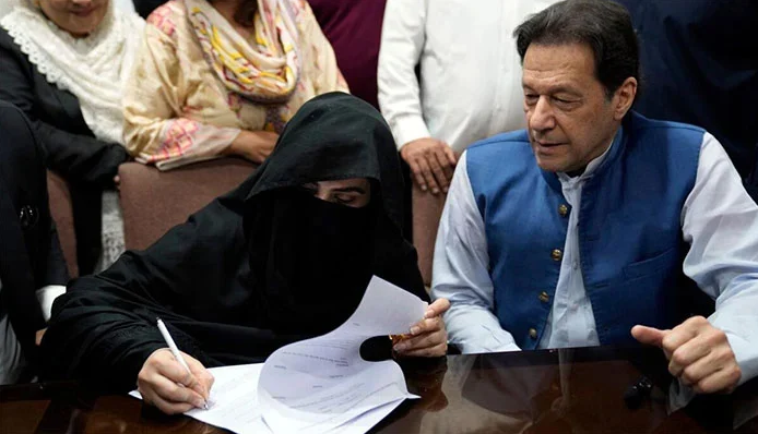 imran khan,bushra bibi