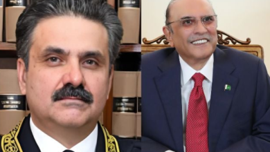 president asif ali zardari,justice yahaya afridi