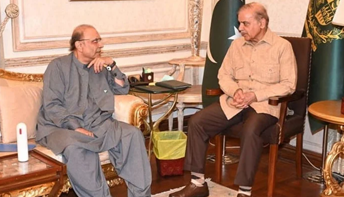 president asif ali zardari,pm shebaz sharief