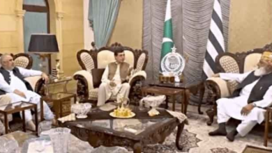 pti at maulana fazal ur rehman.s home