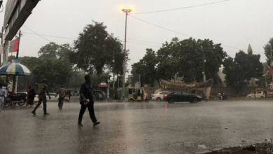 rain in karachi