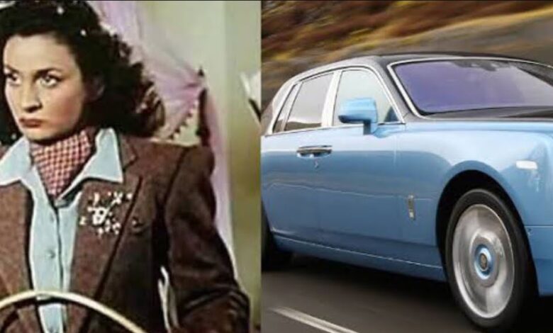 Nadira was the first Bollywood actress to buy Rolls Royce