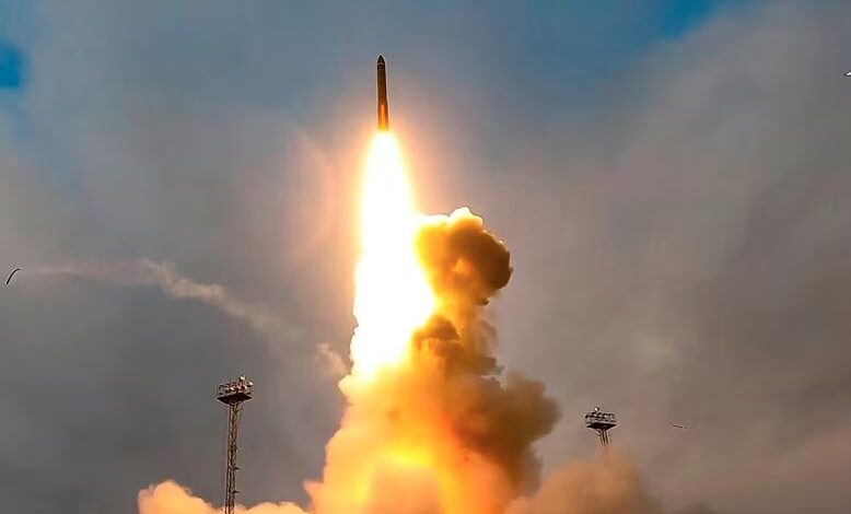 Russia attack on ukraine with ballistic rocket