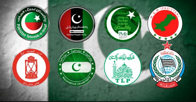 all pakistan political parties
